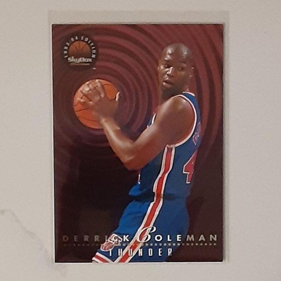 DERRICK COLEMAN BASKETBALL CARDS - Picture 5 of 14